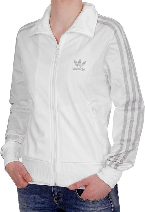 adidas sportjacke weiß damen|Jacken in Weiß .